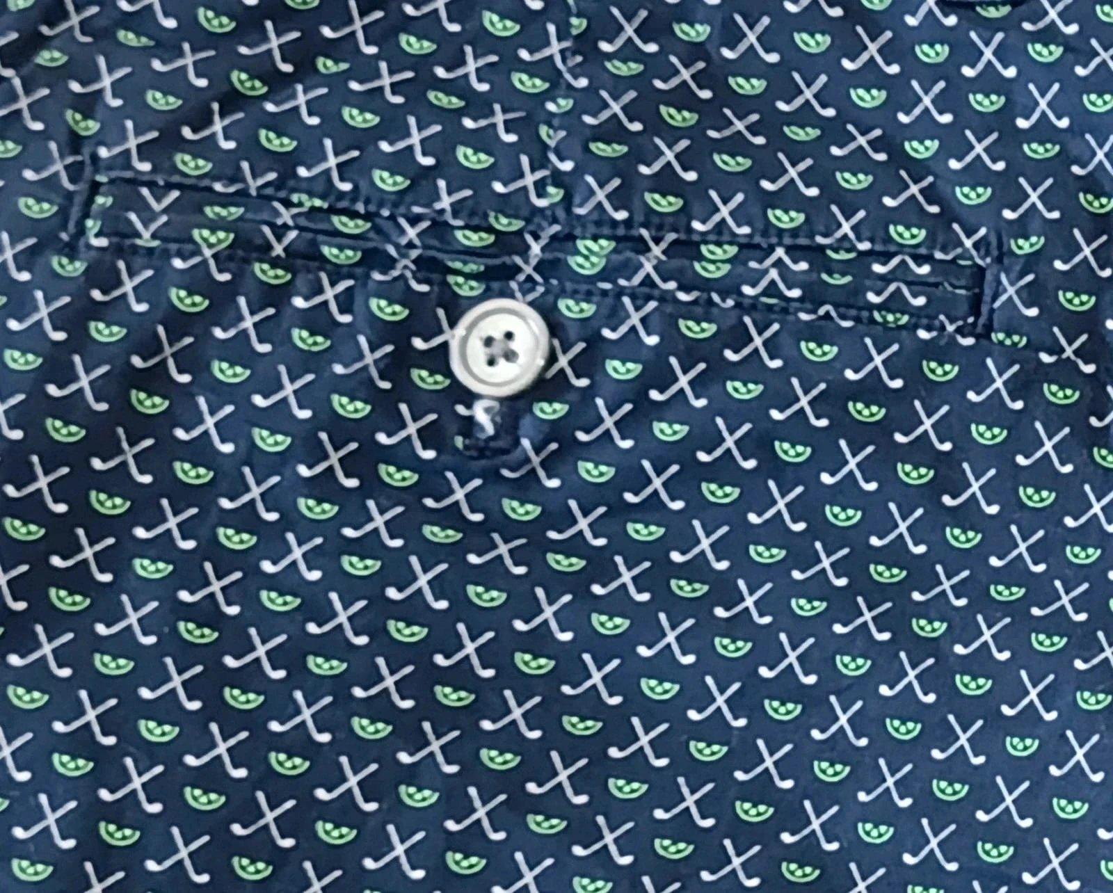 Short Polo Golf Ralph Lauren Classic Fit marineblauw Maat 34 – photo 8